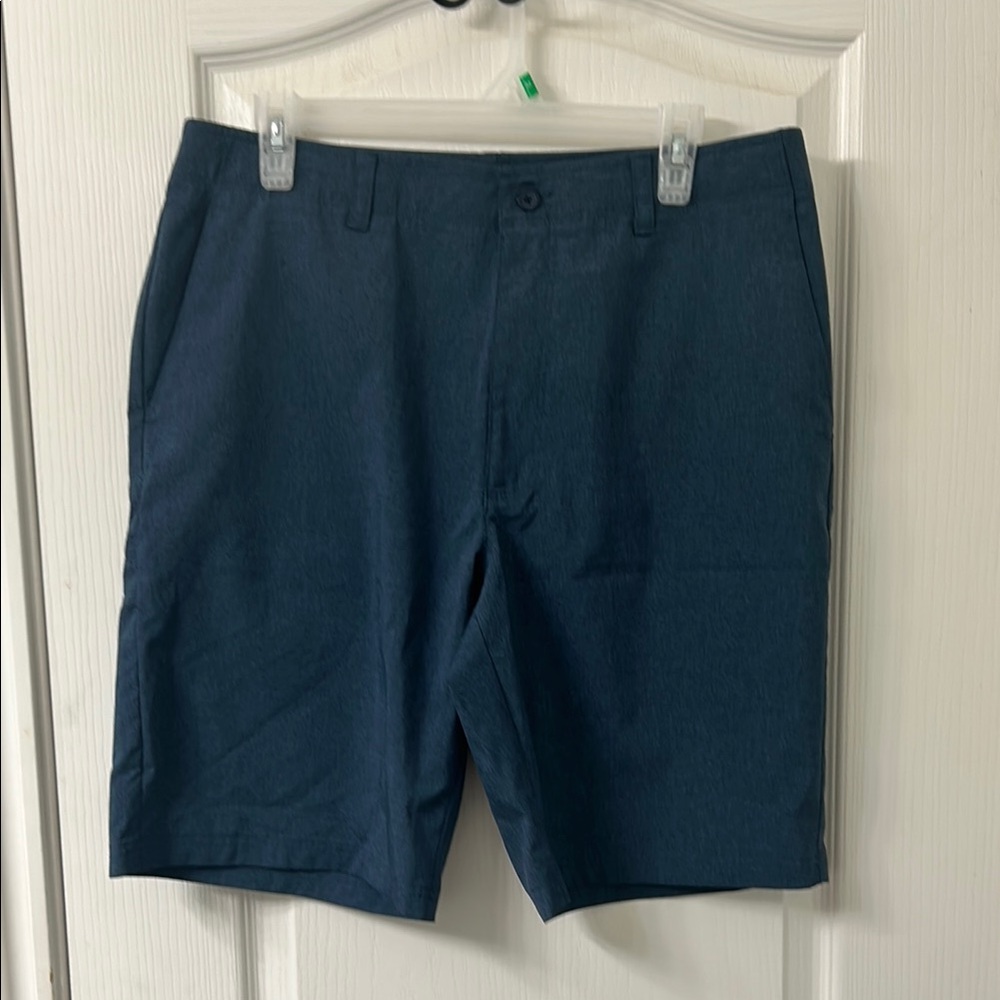 Stylish Blue Flat Front Shorts for Everyday Comfort